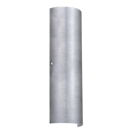 Besa Lighting Torre 22 Wall Sconce, Silver Foil, Polished Nickel Cap Finish, 2x100W Incandescent 8194SF-PN